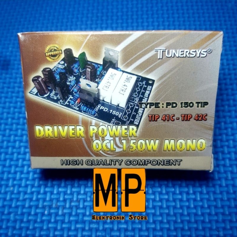 Kit driver power OCL 150w mono Tunersys PD 150 TIP