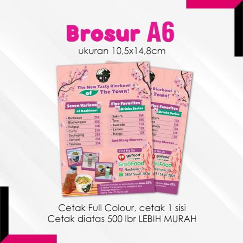 

BROSUR A6 1 SISI & 2 SISI