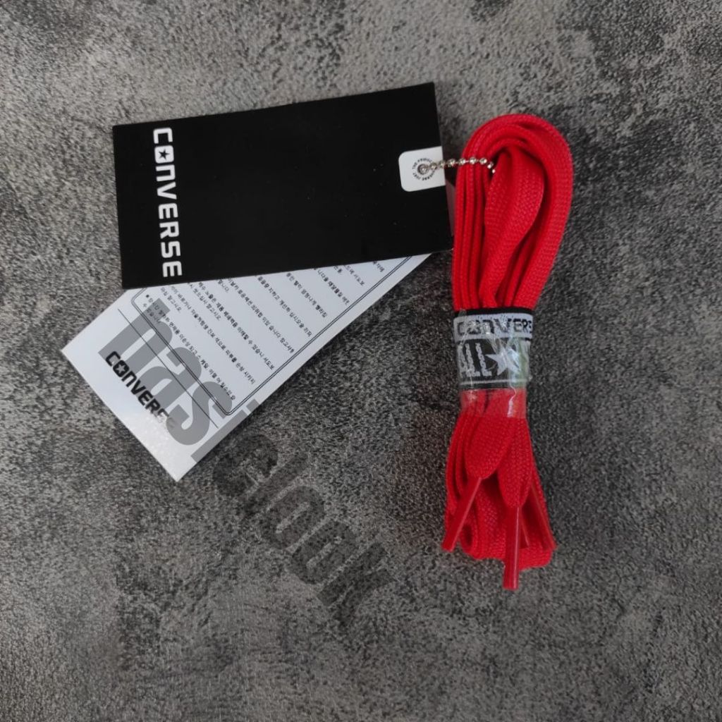 TALI SEPATU CONVERSE SNEAKERS / TALI SEPATU SHOELACES / TALI SEPATU FLAT PIPIH ORIGINAL