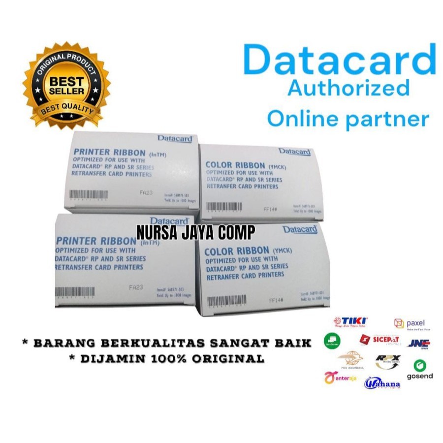 Ribbon YMCK Datacard SR300 dan SR200 ( 568971-001 / 568971-503 ) - 568971-503