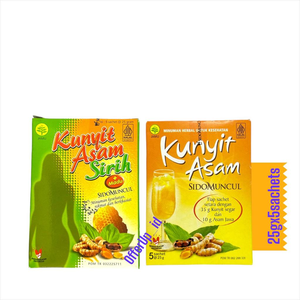 

Kunyit Asam Sachet Sirih & Madu Original 5 sachet