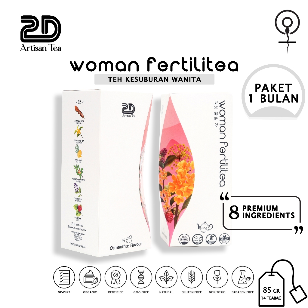 

Woman Fertilitea: Herbal Alami 28 Hari PROMIL | Kesuburan Wanita | Kista | Menopause | Nyeri Haid