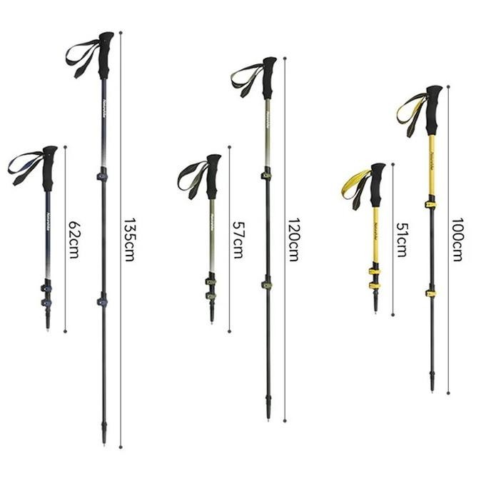 Trekking pole Naturehike CNK2300DS010 EXT1 tongkat gunung pendaki hiking