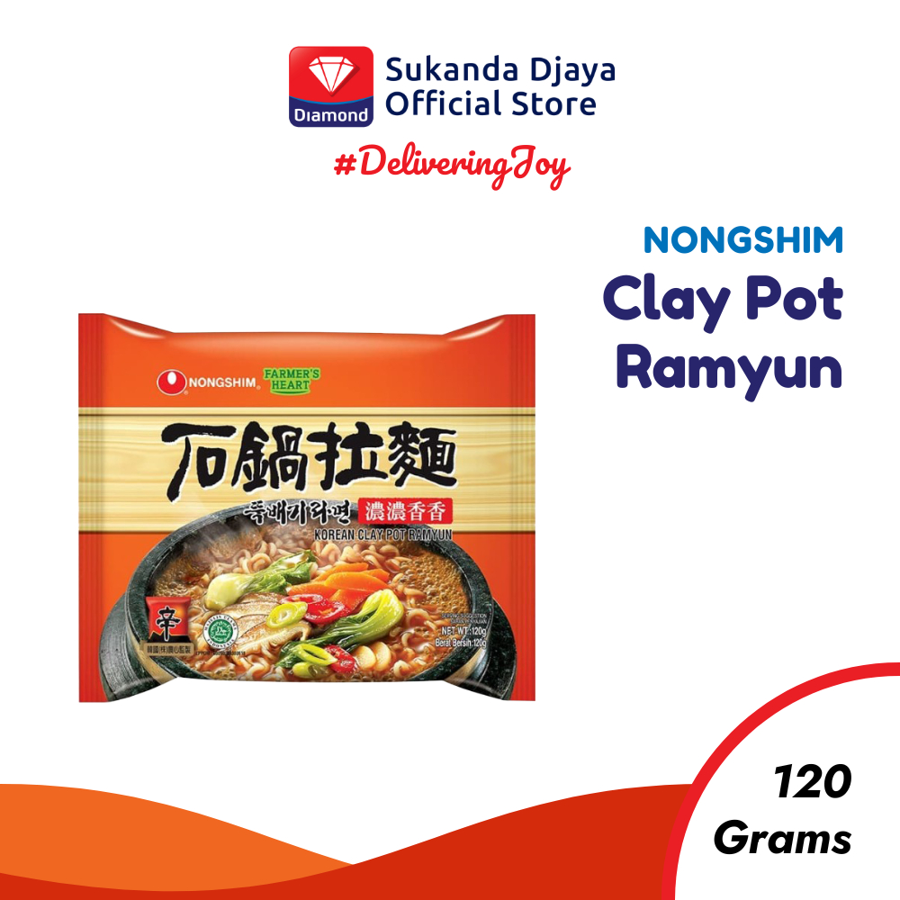 

Nongshim Mie Instan Clay Pot Ramyun 120 Gr