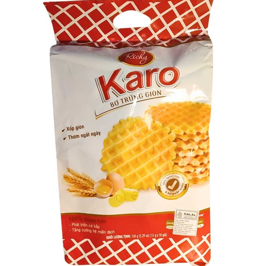 

Richy Karo Crispy Butter Waffles 150g Halal