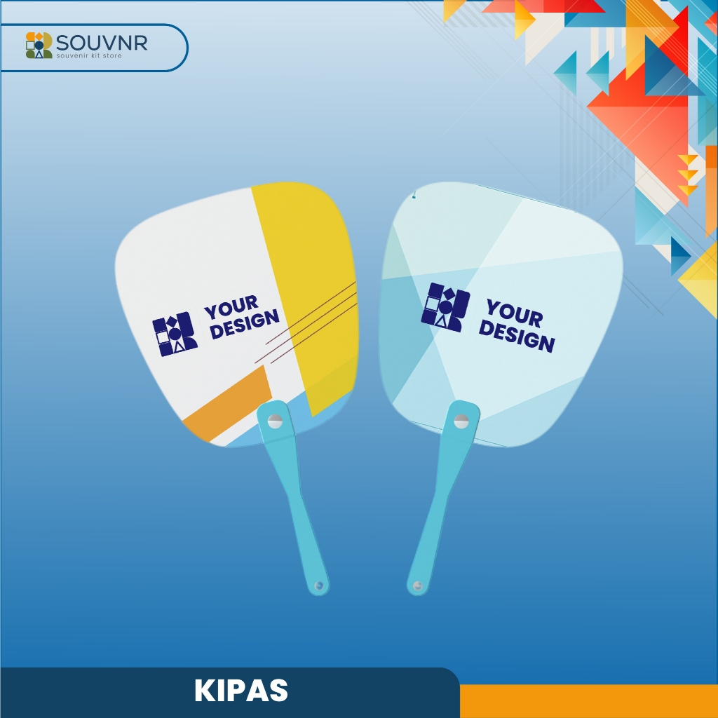 CUSTOM KIPAS PVC / HANDFAN CUSTOM