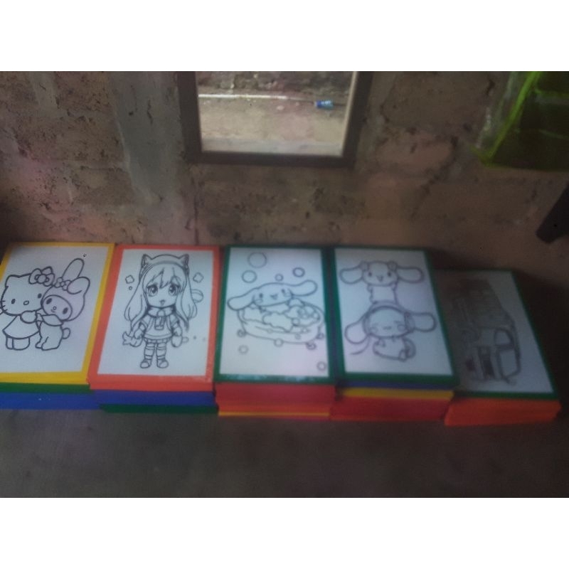 sterofoam lukis gabus lukis anak murah meriah