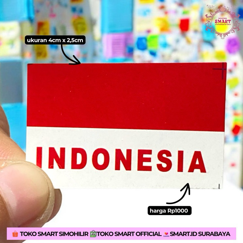 

STICKER MERAH PUTIH PIPI