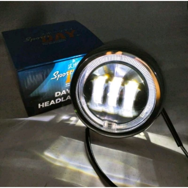 headlamp daymaker led honda C70 daymaker Led angel eye - daymaker c70 c50 eye angel import high qual