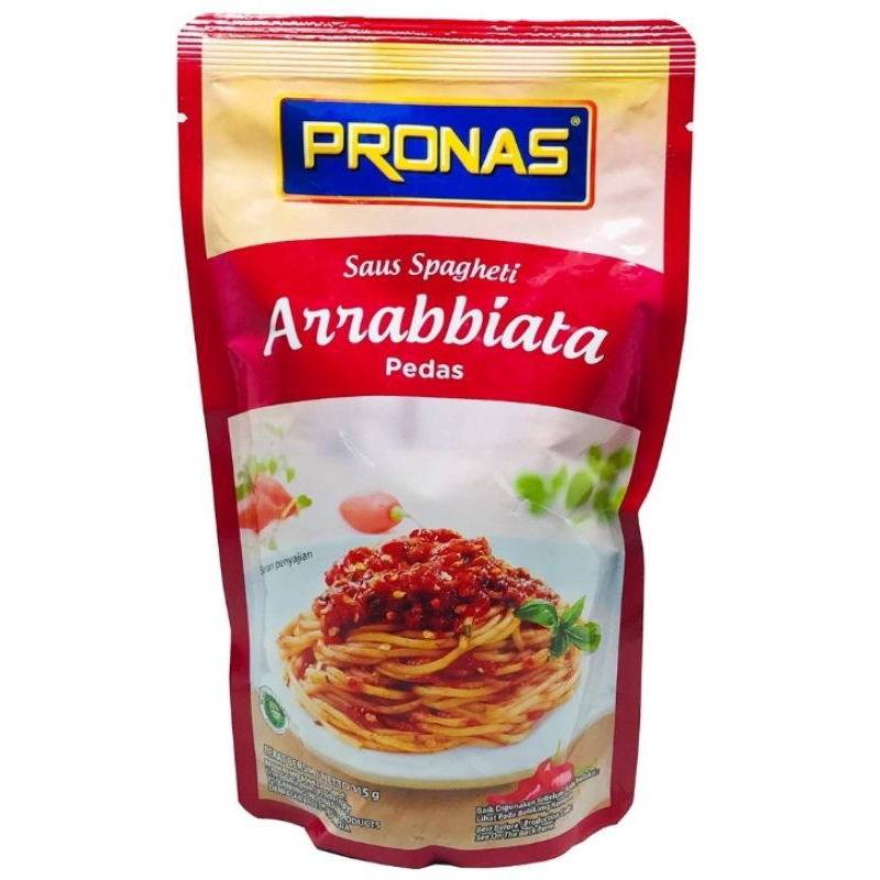 

Pronas Saus Spaghetti Arrabbiata Pedas 315gr
