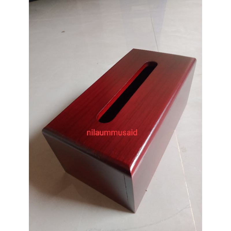 KOTAK TISSU KAYU JATI/BOX TISSU KAYU JATI/KOTAK TISSU KAYU JATI WARNA COKLAT ANTIK/KOTAK TISSU KAYU 