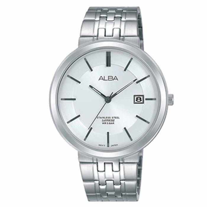 ALBA AS9D83X1-Jam Tangan Pria Analog Original-Garansi Resmi