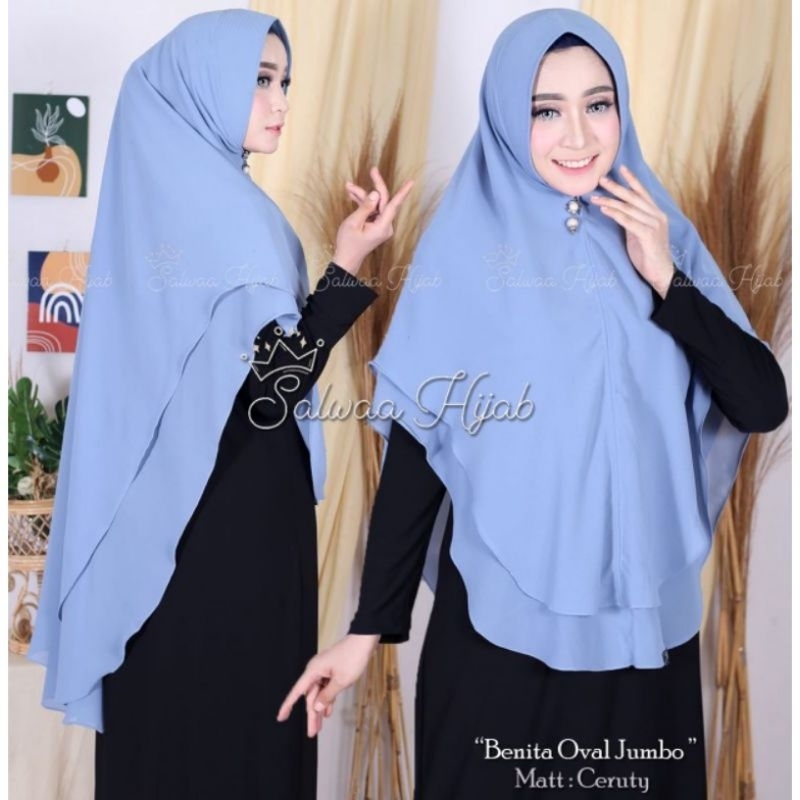 NEW,,HIJAB OVAL BNT  JUMBO POLOS/KIMAR OVAL JUMBO POLOS/HIJAB  JUMBO