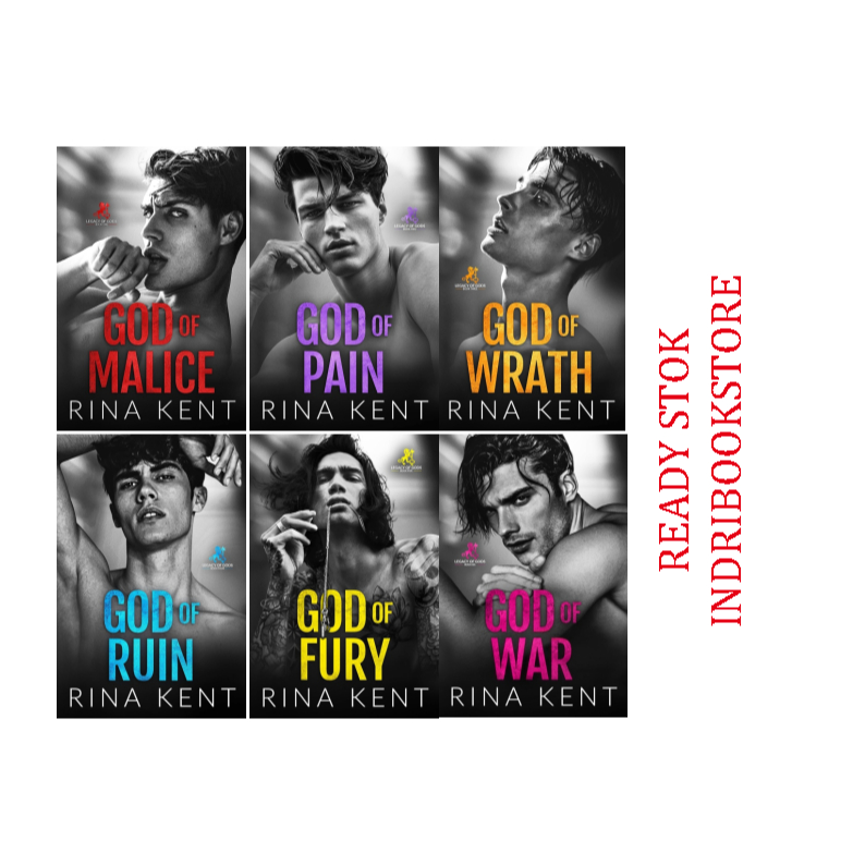 god of war, good of fury ,good of pain, good of wrath, good of ruin , good of malice by by Rina Kent