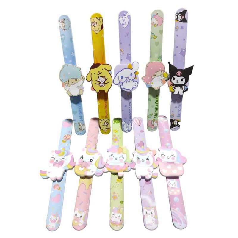 GELANG CEPLOK SANRIO ANAK / GELANG JAM ANAK / JAM TANGAN ANAK LUCU CEPLOK VIRAL MELODY CINNAMOROLL