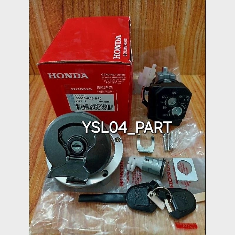 KUNCI KONTAK SET K56 CBR 150R LED CB 150 LED KOMPLIT ORI