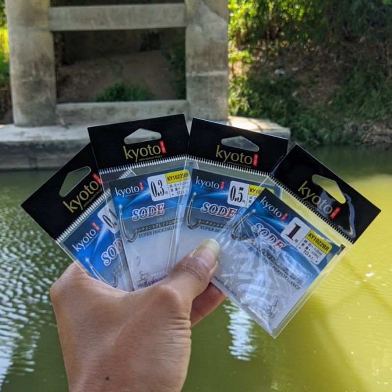 Kail Pancing Kyoto type Sode tanpa lubang 0.1 - 1 microfishing
