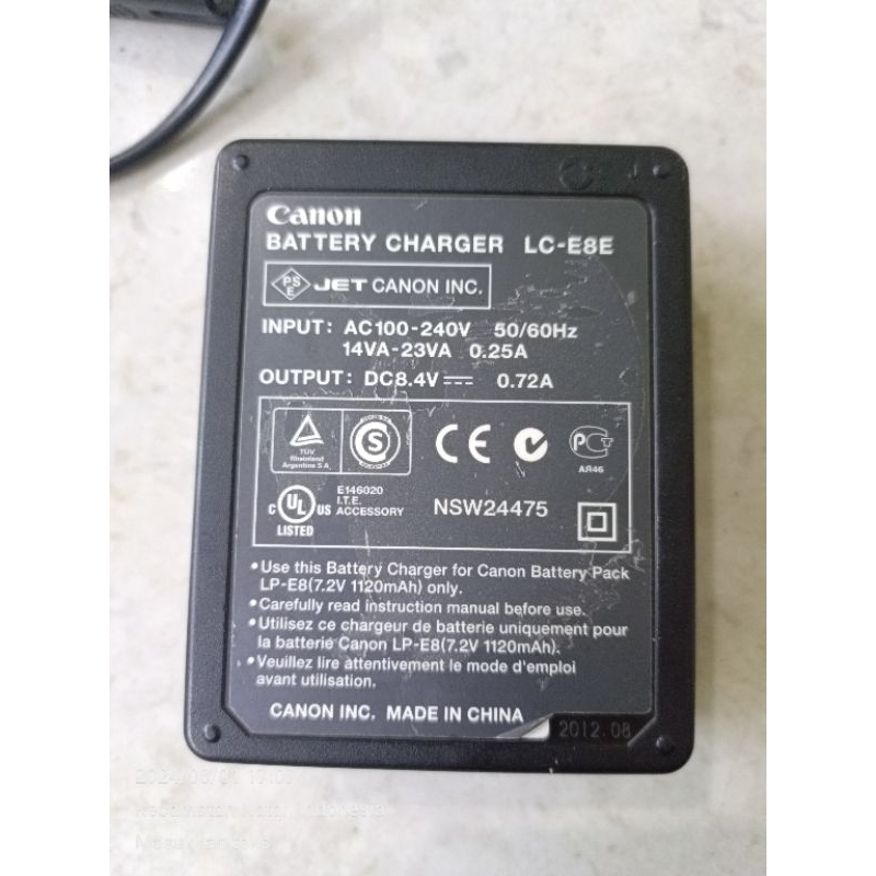 charger Lp E8 original