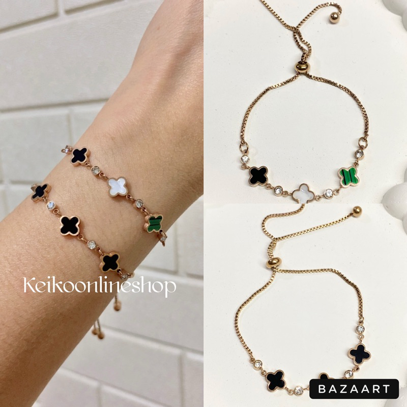 Keikoonlineshop Gelang serut titanium premium vintage / Bracelet serut korean style