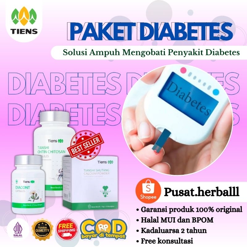 Paket Diabetes Ampuh / Penurun Gula Darah / Obat herbal Diabetes