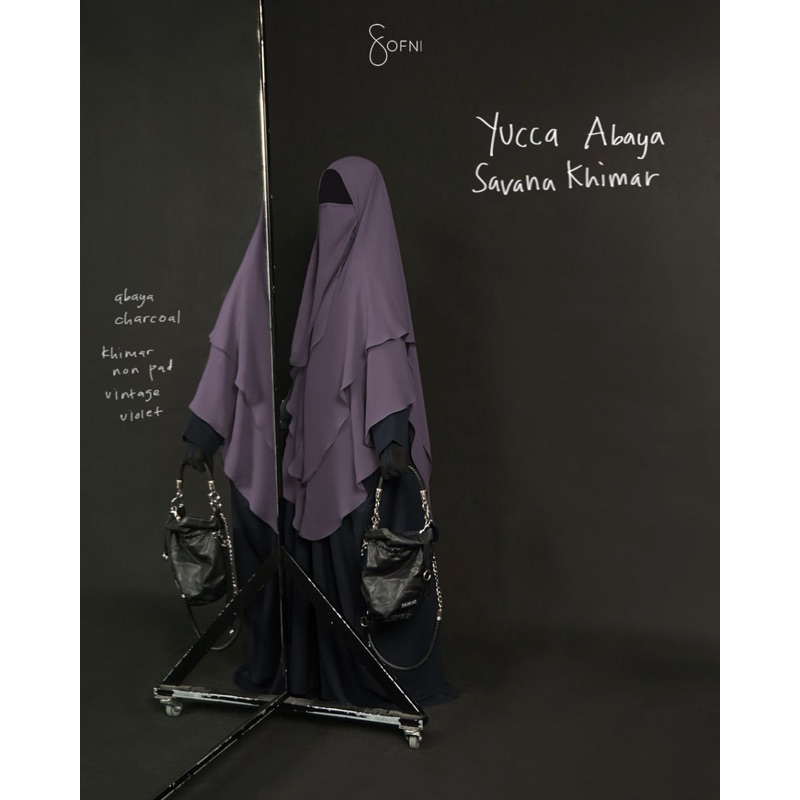 Khimar Savana by Sofni (tanpa abaya)