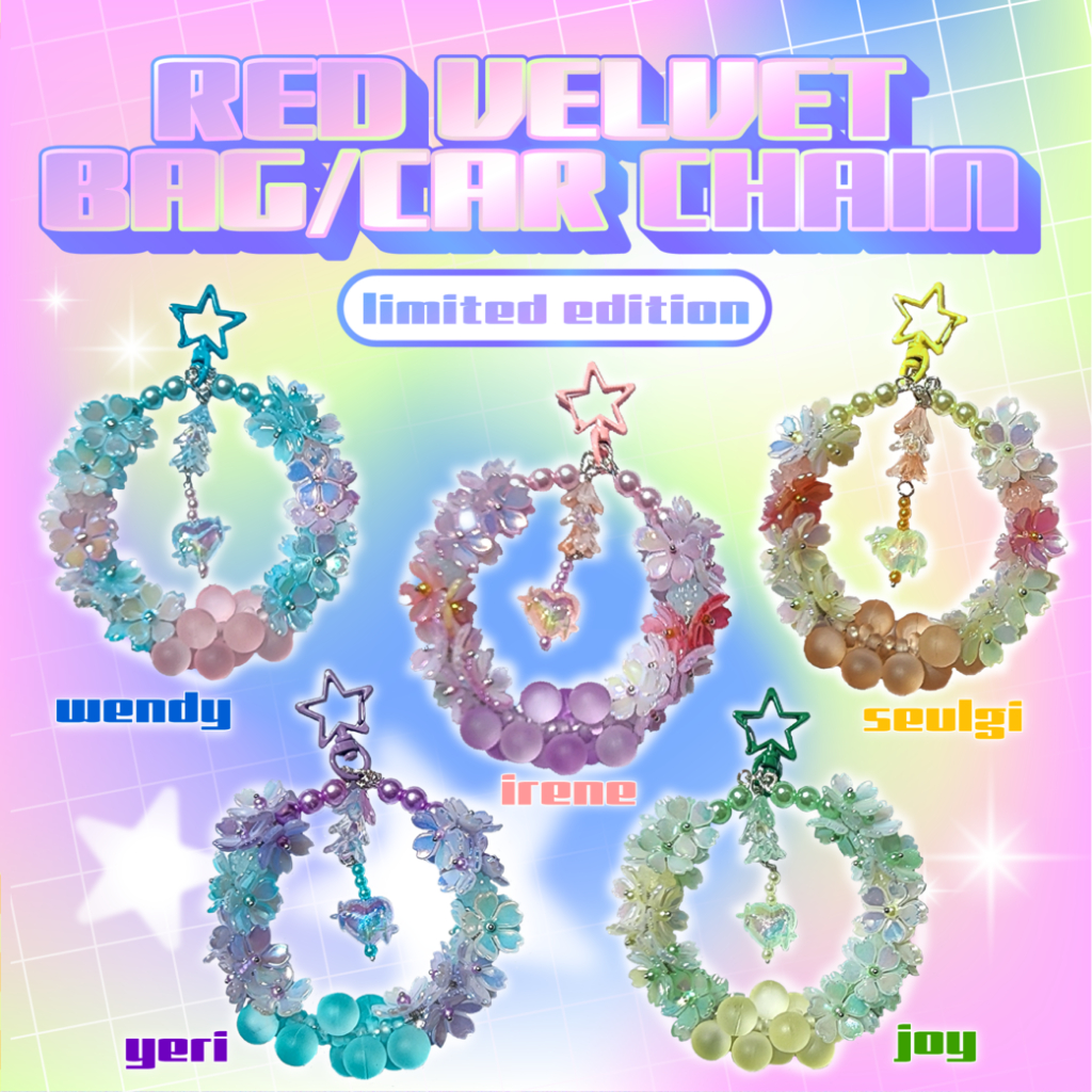 RED VELVET BAG / CAR CHARM KEYCHAIN GANCI