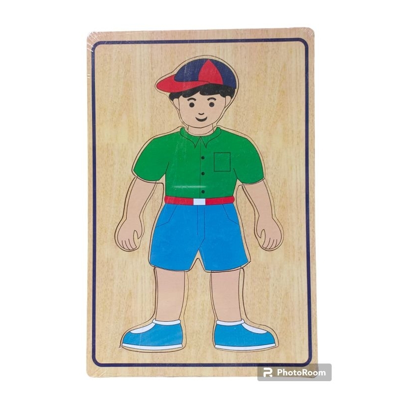 Mainan Edukasi Puzzle pria