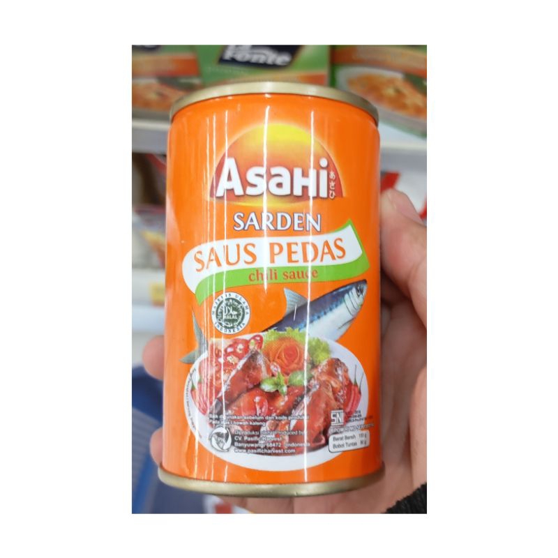 

ASAHI SARDEN SAUS PEDAS/ SAUS TOMAT 155GR