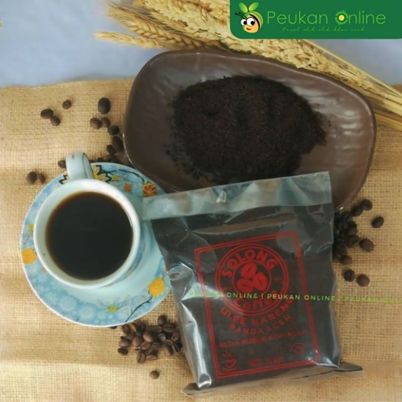 

Kopi Solong Aceh 250 gram original Ulee kareng coffee robusta