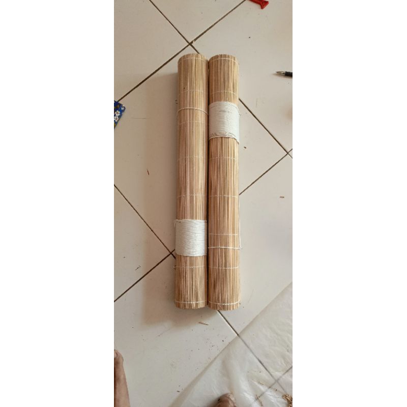 Krey Gulung /Anyaman Bambu lidi, Tirai bambu uk L*50XT*100