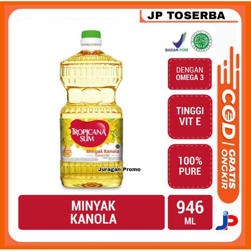 

Tropicana Slim Minyak Kanola 946ml