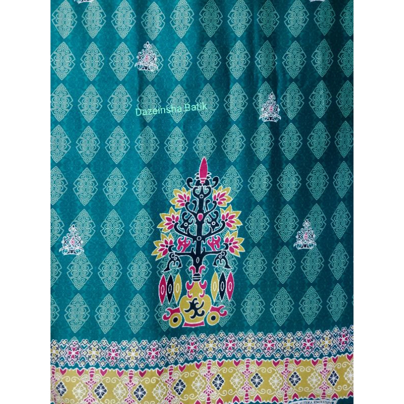Kain Batik Motif Batang garing Khas Kalimantan Tengah ss