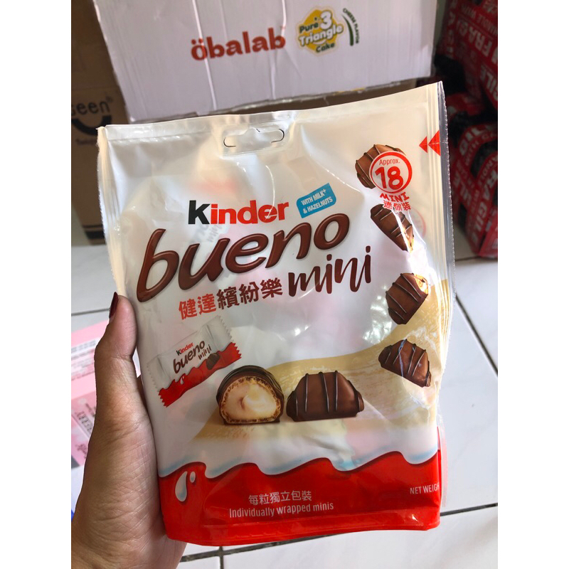 Kinder bueno mini 18 pcs MALAYSIA halal
