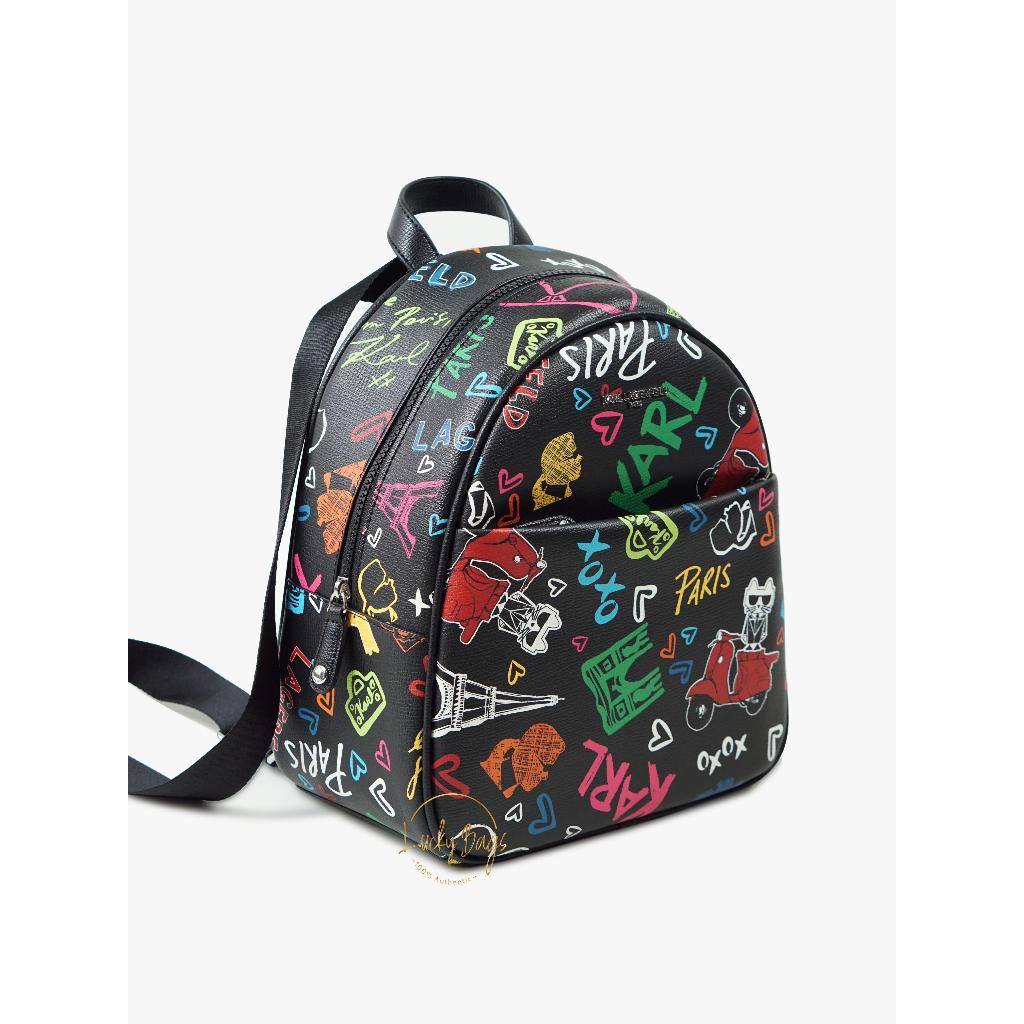 karl lagerfeld paris maybelle backpack (authentic/original)