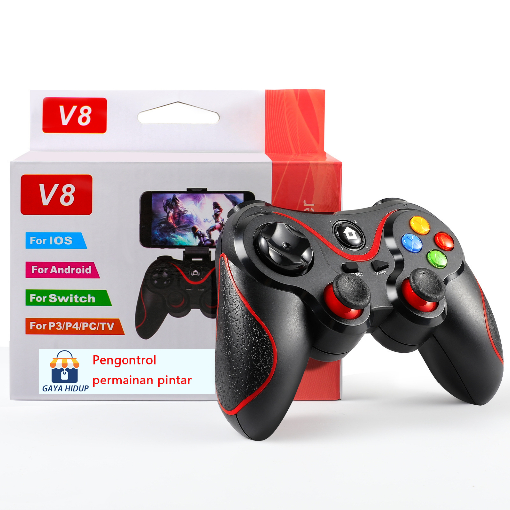 Gamepad X3 Wireless Controller X3 Gamepad Joystick Bluetooth Plus Holder HP Gamepad X3 Bluetooth