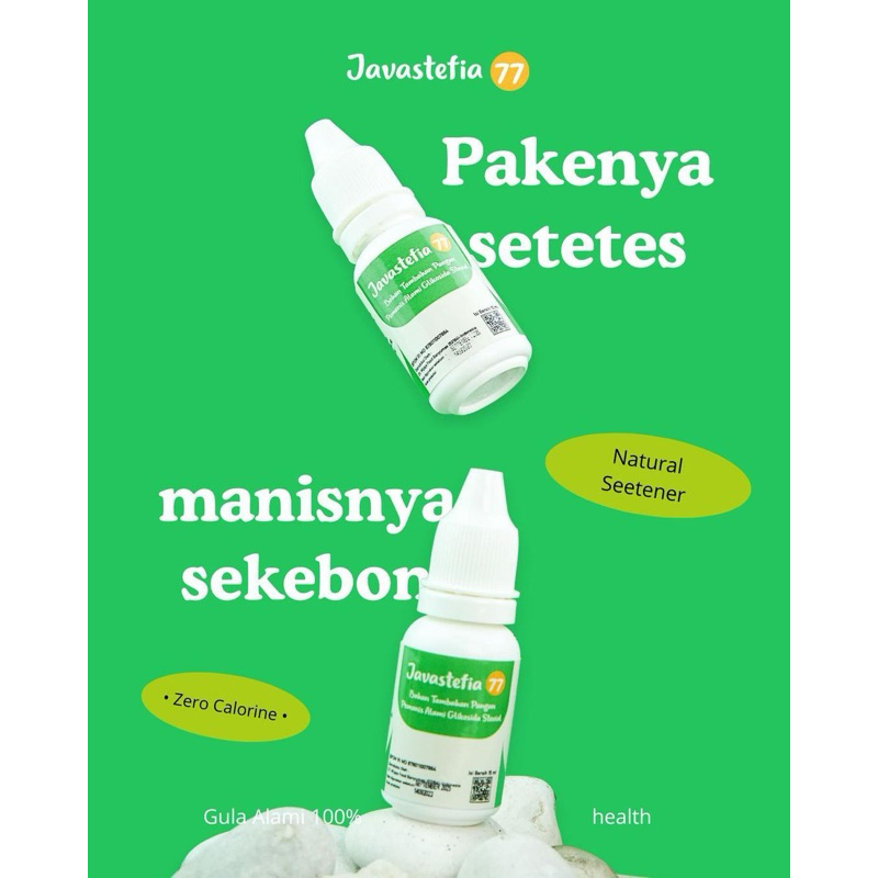 

BUNDLING Gula Stevia BPOM Javastefia77 Pemanis Alami Zero Kalori