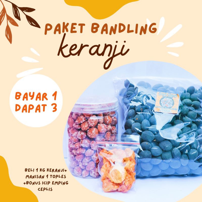 

paket banding buah keranjii+manisan keranji