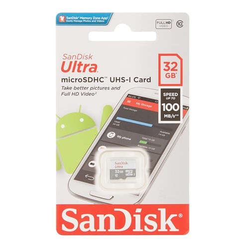 Kartu Memori SanDisk SDSQUNR 64GB microSDHC/SDXC UHS-I