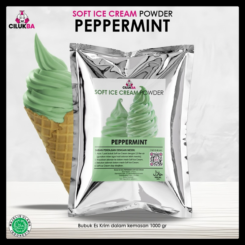 

Peppermint Soft Ice Cream Powder 1 kg