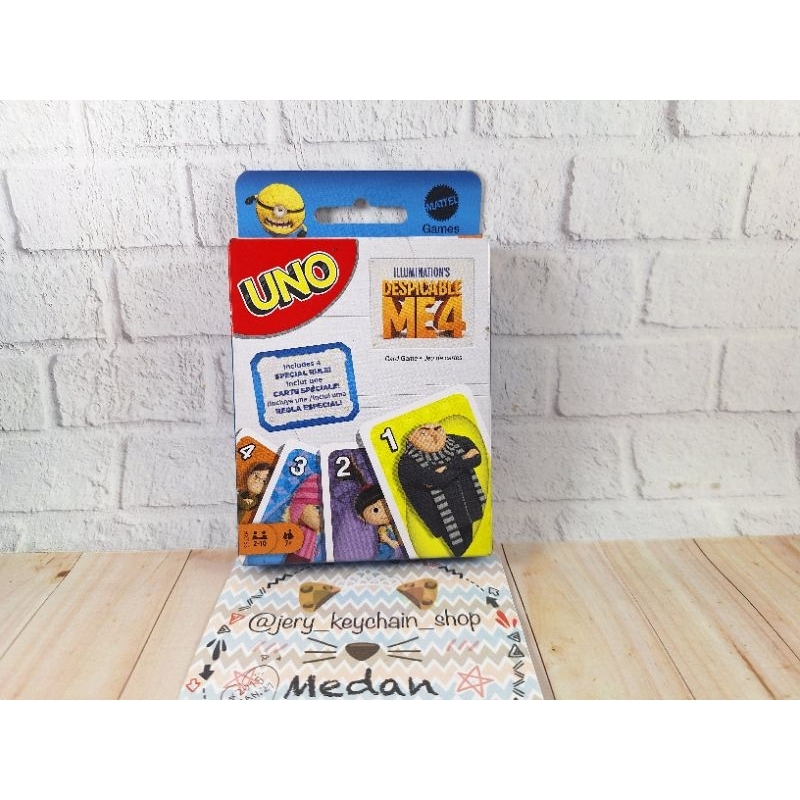 UNO Despicable Me 4 Card Game Edition - Permainan Kartu