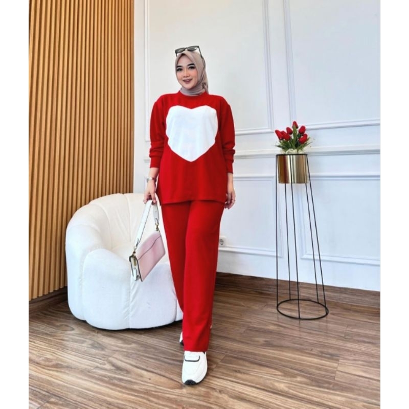 Setelan Wanita Agustusan Stelan Merah Putih Setcel Setelan Merah Putih Kemrdekan Setcel Gebyar Hut R