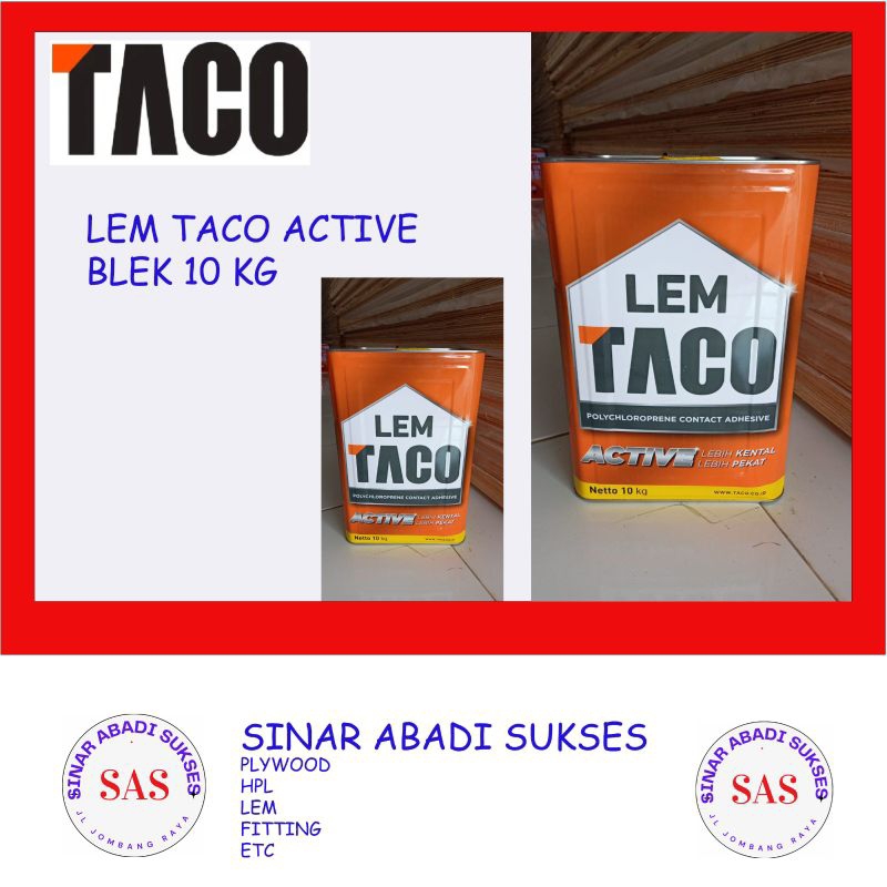 LEM KUNING TACO BLEK 10 KG