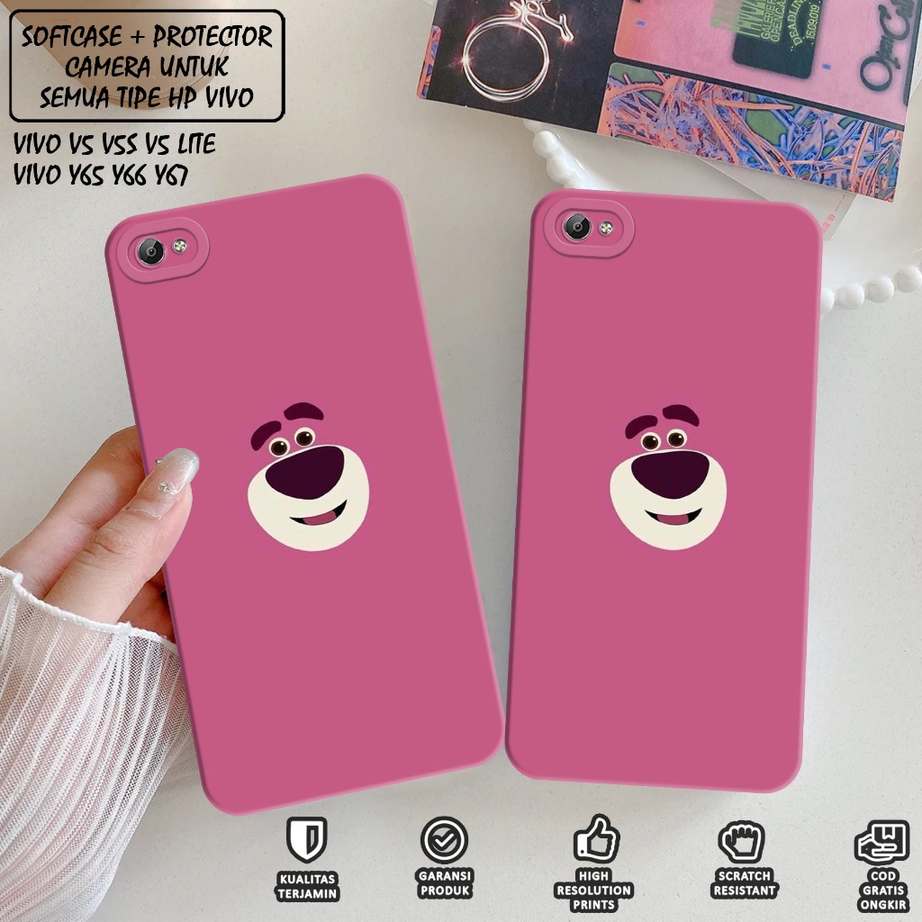 CASE VIVO 1719 - Case Hp VIVO 1719 - Softcase Hp VIVO 1719 Motif (LOTSO) Case Pro Camera - Case Hp -