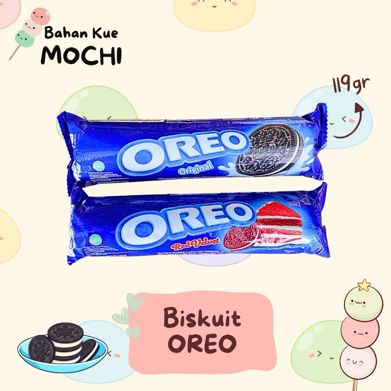 

Biscuit Oreo / Biskuit Oreo / Oreo Snack 119gr