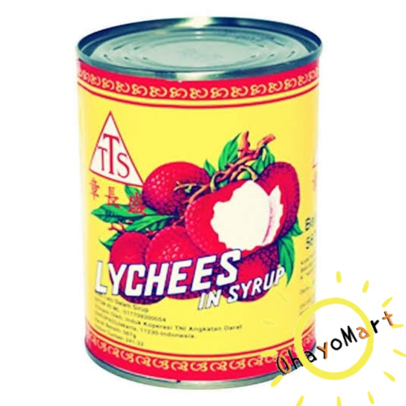 

TTS Leci / TTS Lychees in syrup/ Leci kaleng 567g