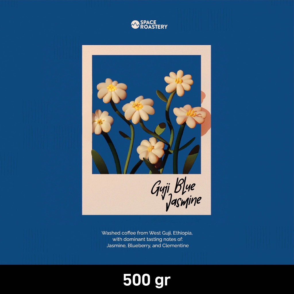 

GUJI BLUE JASMINE Specialty Coffee (500 gram) by Space Roastery
