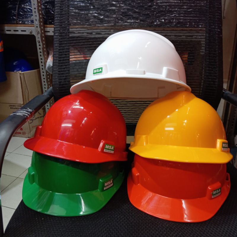 Helm Safety MSA Fastrack / Helm safety proyek / Batok Helm MSA / Fastrack MSA