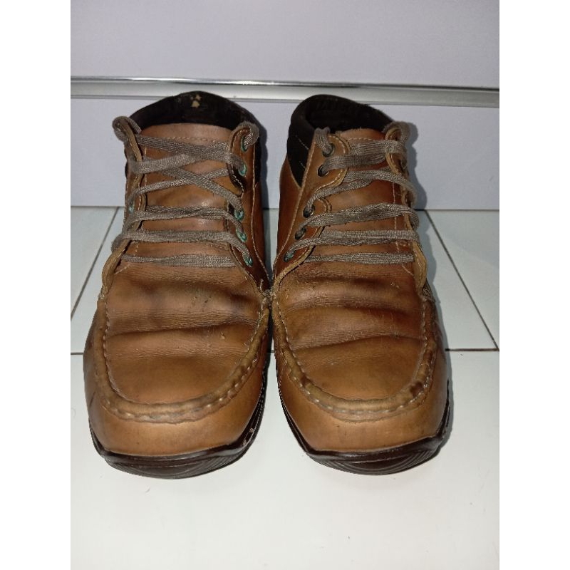 Sepatu Bafillo kulit asli luar dalam