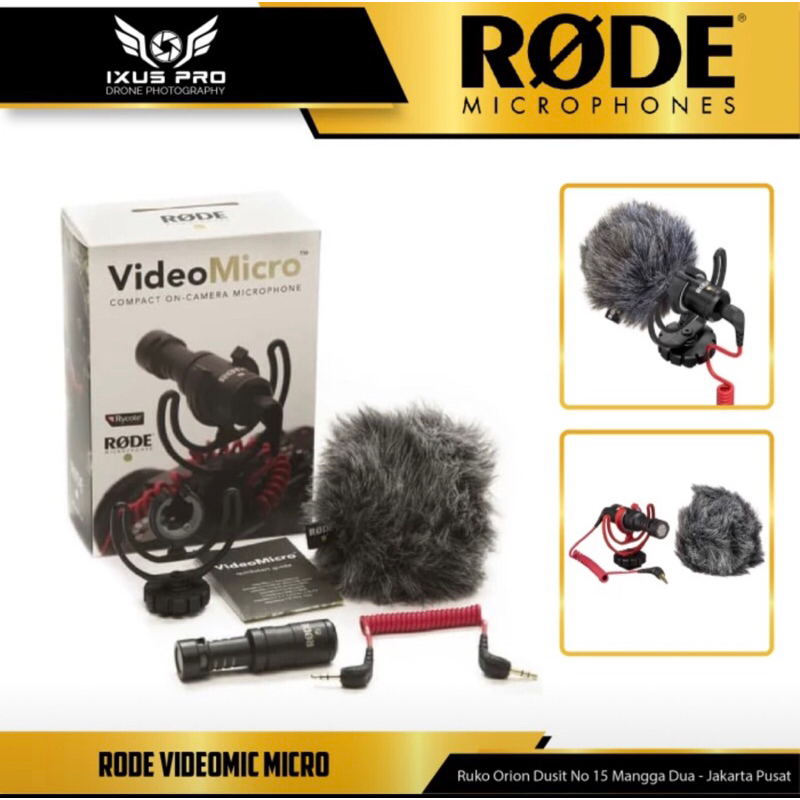 mic rode vidiomicro rode microphone camera