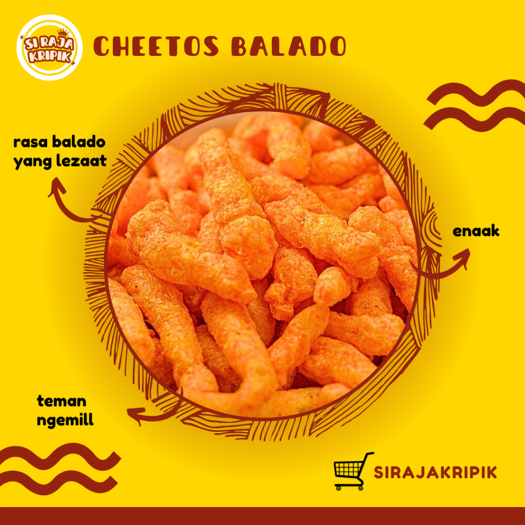 

CHEETOS KILOAN | BALADO & JAGUNG | SI RAJA SNACK | JAJANAN DAN CEMILAN BANDUNG